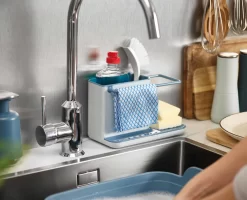 Joseph Joseph Caddy™ Blue Kitchen Sink Organiser - Editions -Kitchen Essentials Shop 85180 3