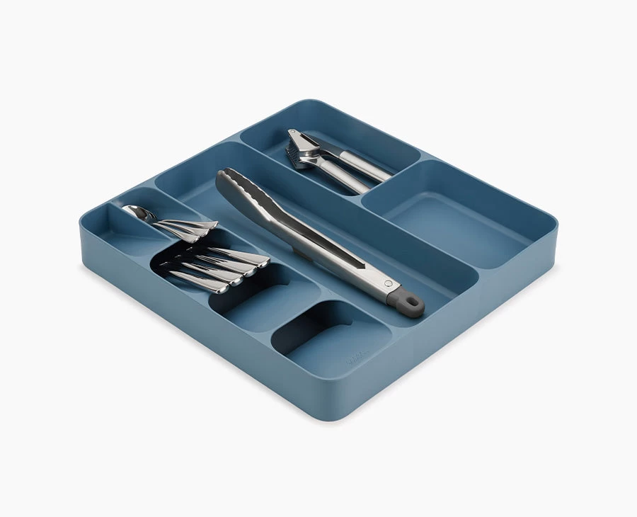 Joseph Joseph DrawerStore™ Blue Cutlery, Utensil & Gadget Organiser - Editions 1 Joseph Joseph DrawerStore™ Blue Cutlery, Utensil & Gadget Organiser - Editions