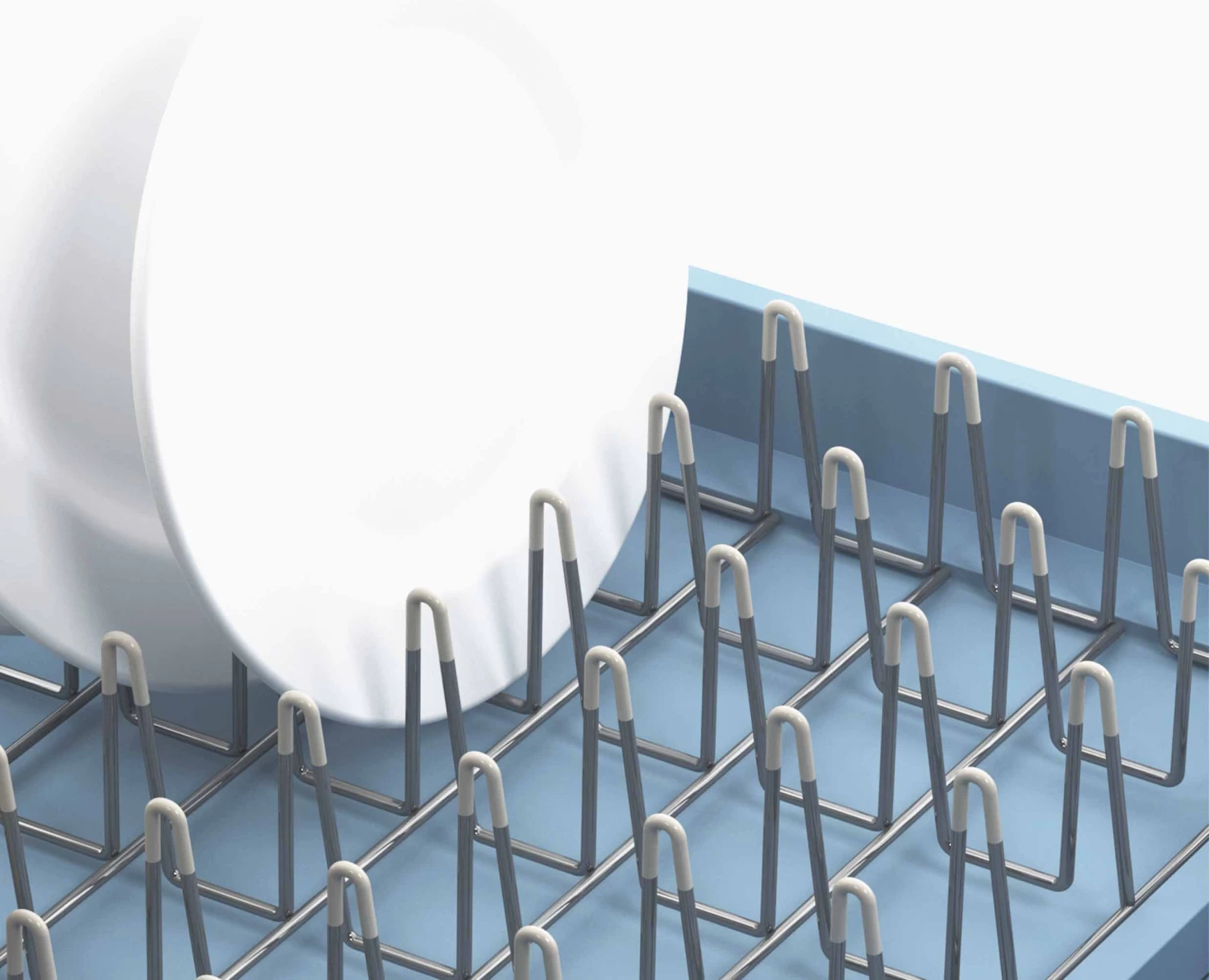 Joseph Joseph Extend™ Blue Expandable Dish Drainer - Editions 4 Joseph Joseph Extend™ Blue Expandable Dish Drainer - Editions - Image 4