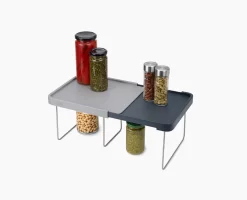 Joseph Joseph CupboardStore™ Expandable Grey Shelf