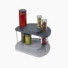 Joseph Joseph CupboardStore™ 2-tier Grey Rotating Organiser
