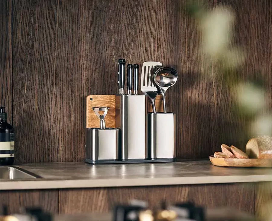 Joseph Joseph CounterStore™ Stainless-steel Worktop Organiser 2 Joseph Joseph CounterStore™ Stainless-steel Worktop Organiser - Image 2