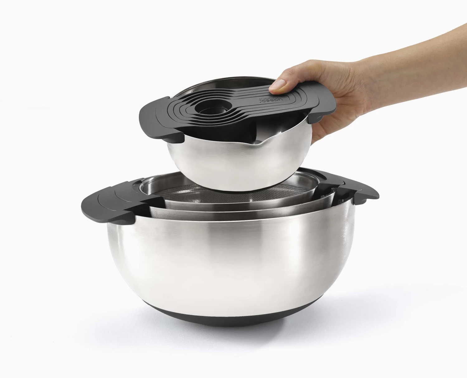 Joseph Joseph Nest™ 9 Stainless-steel Food Preparation Set 4 Joseph Joseph Nest™ 9 Stainless-steel Food Preparation Set - Image 4