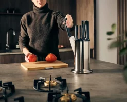 Joseph Joseph Elevate™ Knives Steel Carousel 6-piece Set -Kitchen Essentials Shop 95034 Image 03