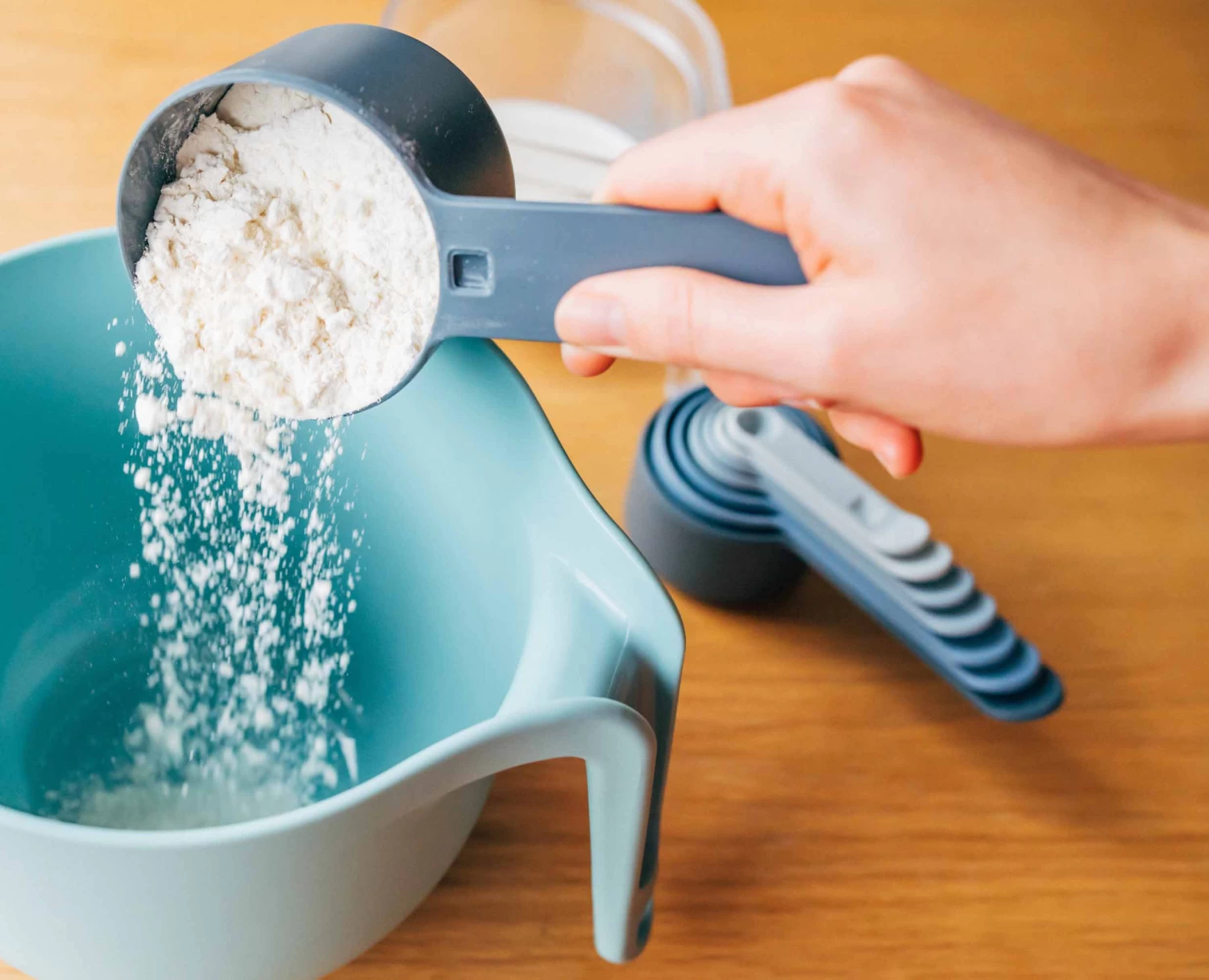 Joseph Joseph Nest™ Measure Blue Measuring Cups 3 Joseph Joseph Nest™ Measure Blue Measuring Cups - Image 3