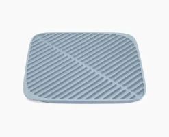 Joseph Joseph Flume™ Light Blue Dish Draining Mat