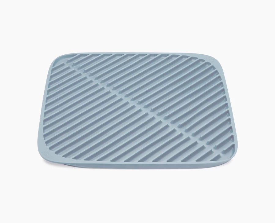 Joseph Joseph Flume™ Light Blue Dish Draining Mat 1 Joseph Joseph Flume™ Light Blue Dish Draining Mat