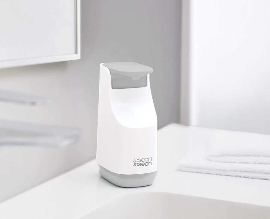 Joseph Joseph Slim™ Light Grey Soap Pump 2 Joseph Joseph Slim™ Light Grey Soap Pump - Image 2