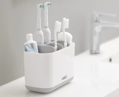 Joseph Joseph EasyStore™ Large Light Grey Toothbrush Holder -Kitchen Essentials Shop Image 2 c7a1091b 0321 4ea8 83c9 8a11ca9a9df1