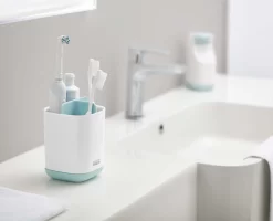 Joseph Joseph EasyStore™ Light Blue Toothbrush Holder -Kitchen Essentials Shop Image 3 26cbe6c5 c7e9 461b 8ef0 96338f5d3a87