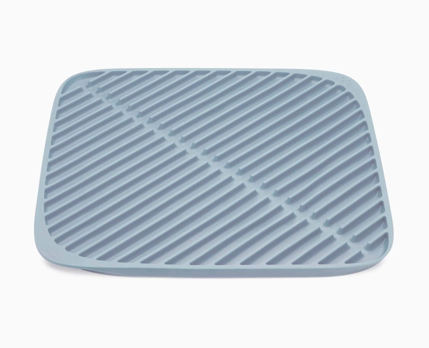 Joseph Joseph Flume™ Light Blue Dish Draining Mat 3 Joseph Joseph Flume™ Light Blue Dish Draining Mat - Image 3