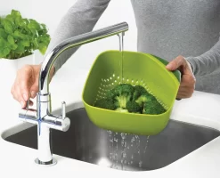 Joseph Joseph Medium Square Colander -Kitchen Essentials Shop Image 4