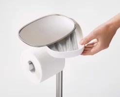 Joseph Joseph EasyStore™ Plus Stainless-steel Toilet Roll Holder With Toilet Brush -Kitchen Essentials Shop Image 4 9c7b20d0 e3b3 4fd7 8865 ec21b77ac086