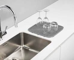 Joseph Joseph Flume™ Light Blue Dish Draining Mat 10 Joseph Joseph Flume™ Light Blue Dish Draining Mat -Kitchen Essentials Shop Image 4 a7e6b024 8f39 4666 a9d6 604f14da43d3