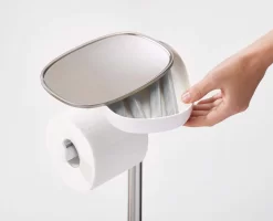Joseph Joseph EasyStore™ Stainless-steel Toilet Roll Holder 8 Joseph Joseph EasyStore™ Stainless-steel Toilet Roll Holder -Kitchen Essentials Shop Image 4 b069d1bc 6b81 43e0 94bd 9a287d30734b
