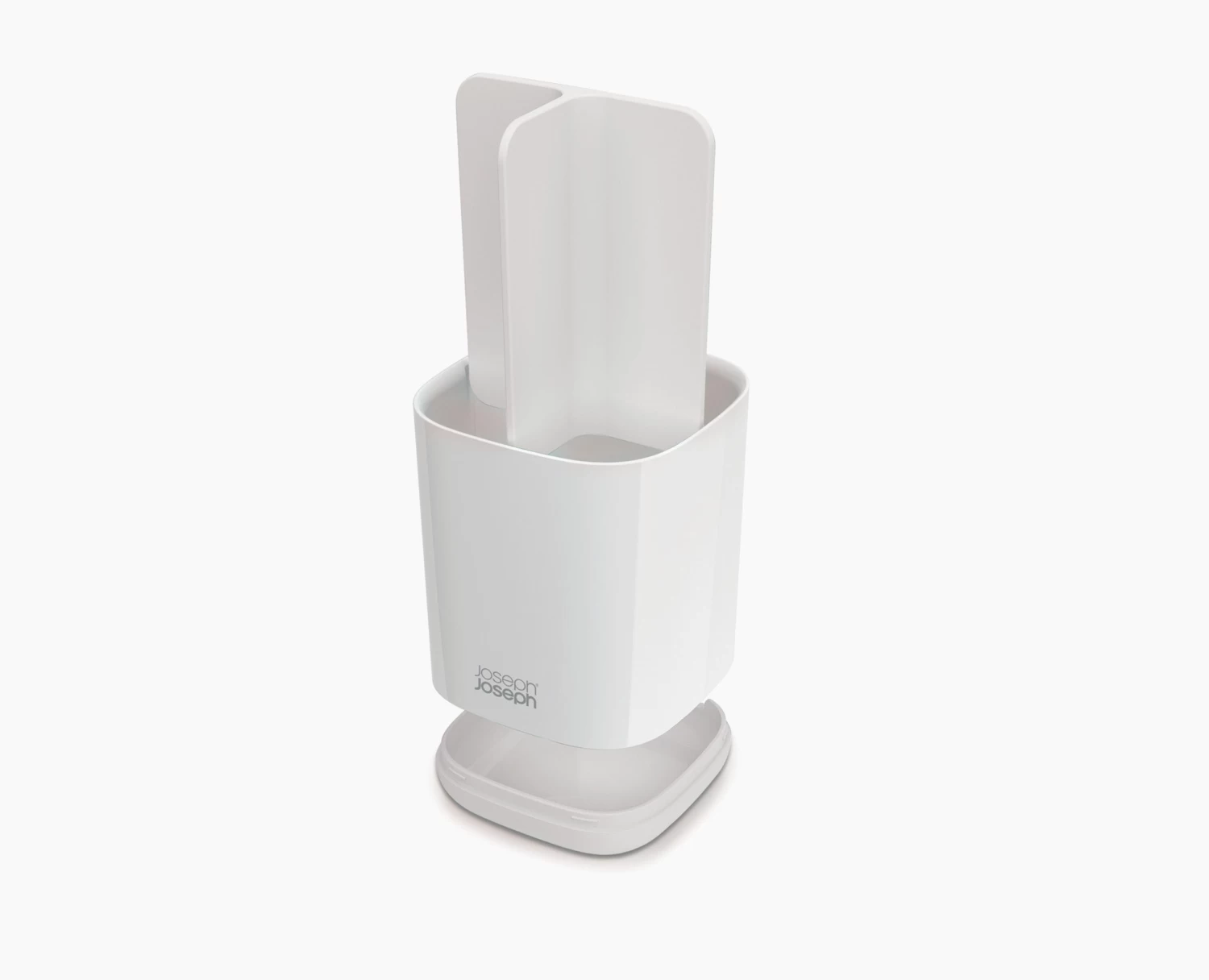 Joseph Joseph EasyStore™ White Toothbrush Holder 5 Joseph Joseph EasyStore™ White Toothbrush Holder - Image 5