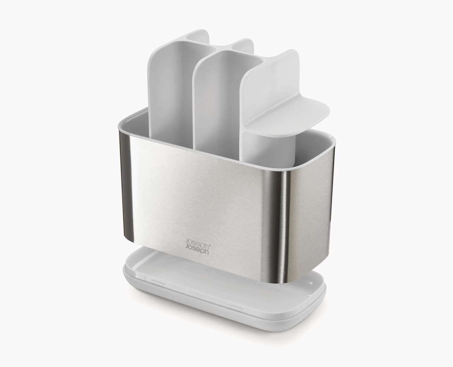 Joseph Joseph EasyStore™ Stainless-steel Large Toothbrush Holder 5 Joseph Joseph EasyStore™ Stainless-steel Large Toothbrush Holder - Image 5