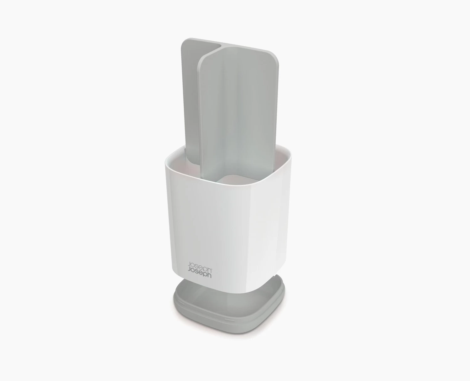 Joseph Joseph EasyStore™ Light Grey Toothbrush Holder 5 Joseph Joseph EasyStore™ Light Grey Toothbrush Holder - Image 5