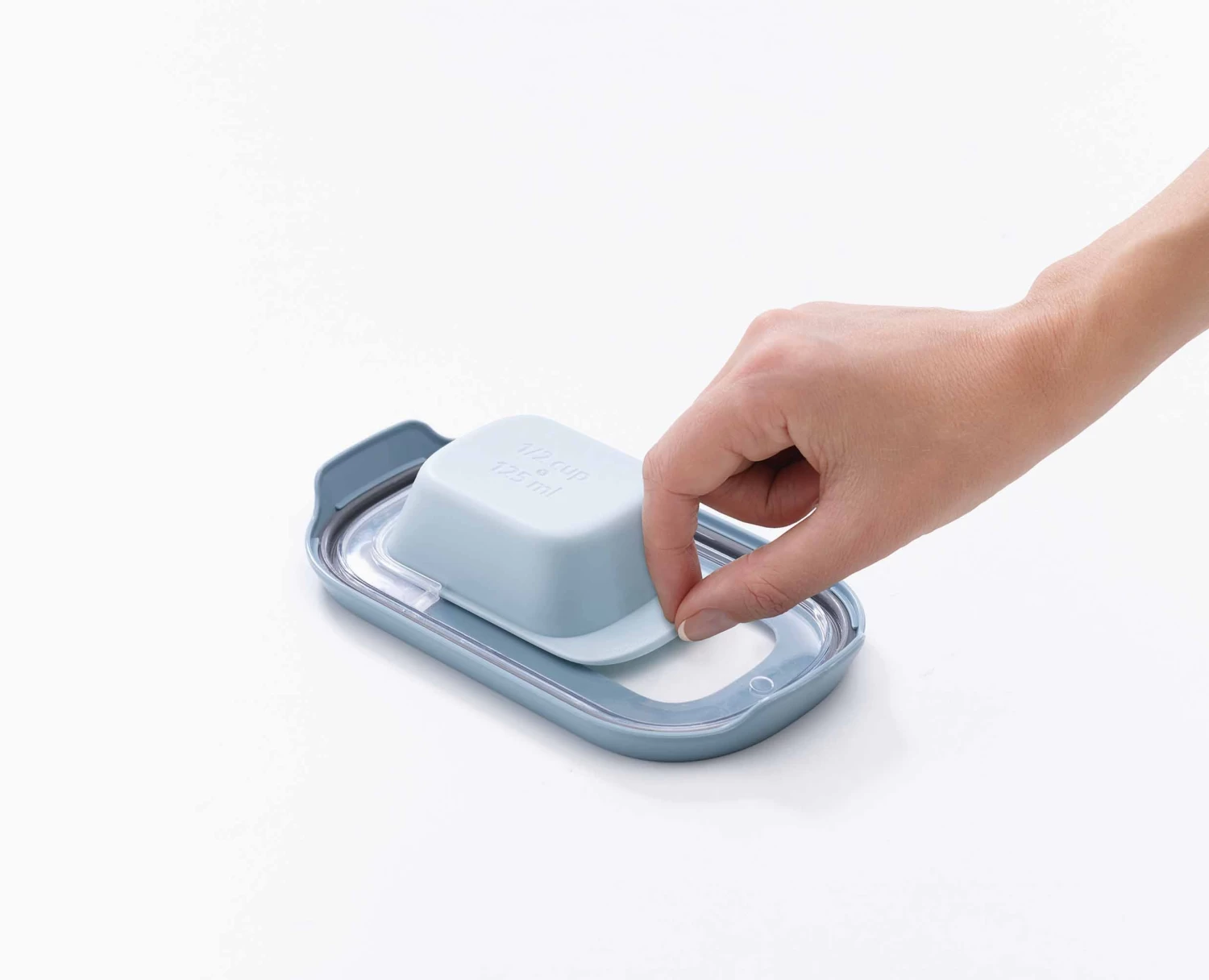 Joseph Joseph CupboardStore™ 5-piece Blue In-cupboard Storage Container Set 6 Joseph Joseph CupboardStore™ 5-piece Blue In-cupboard Storage Container Set - Image 6